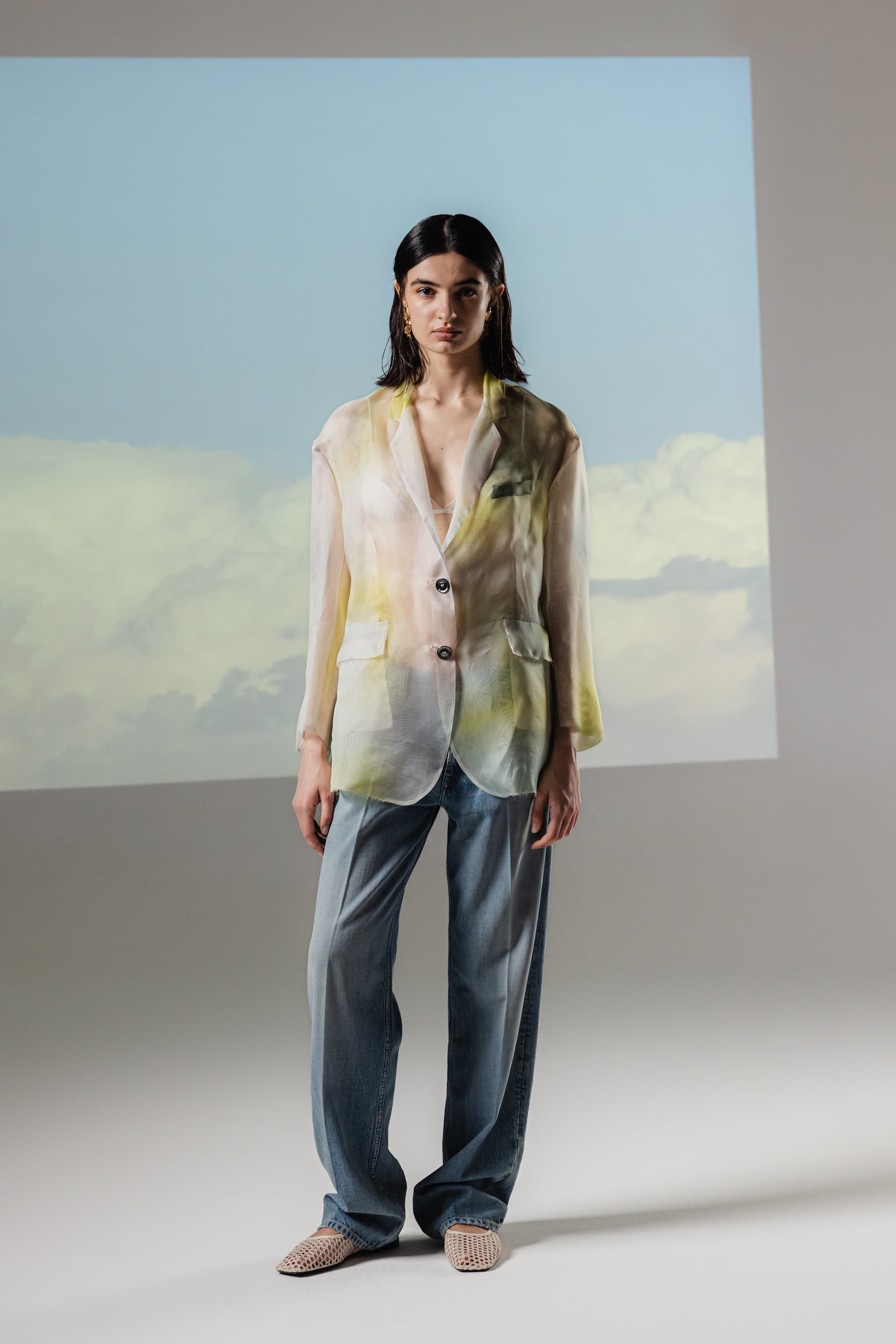 TONIA _ LOOSE FIT FIVE POCKET DENIM
