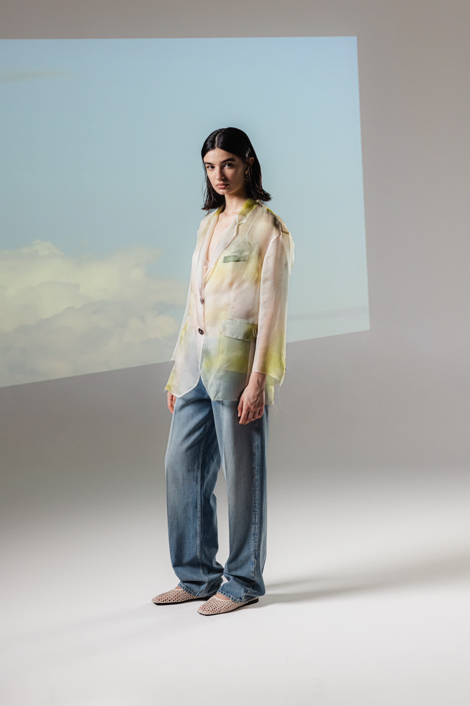 TONIA _ LOOSE FIT FIVE POCKET DENIM