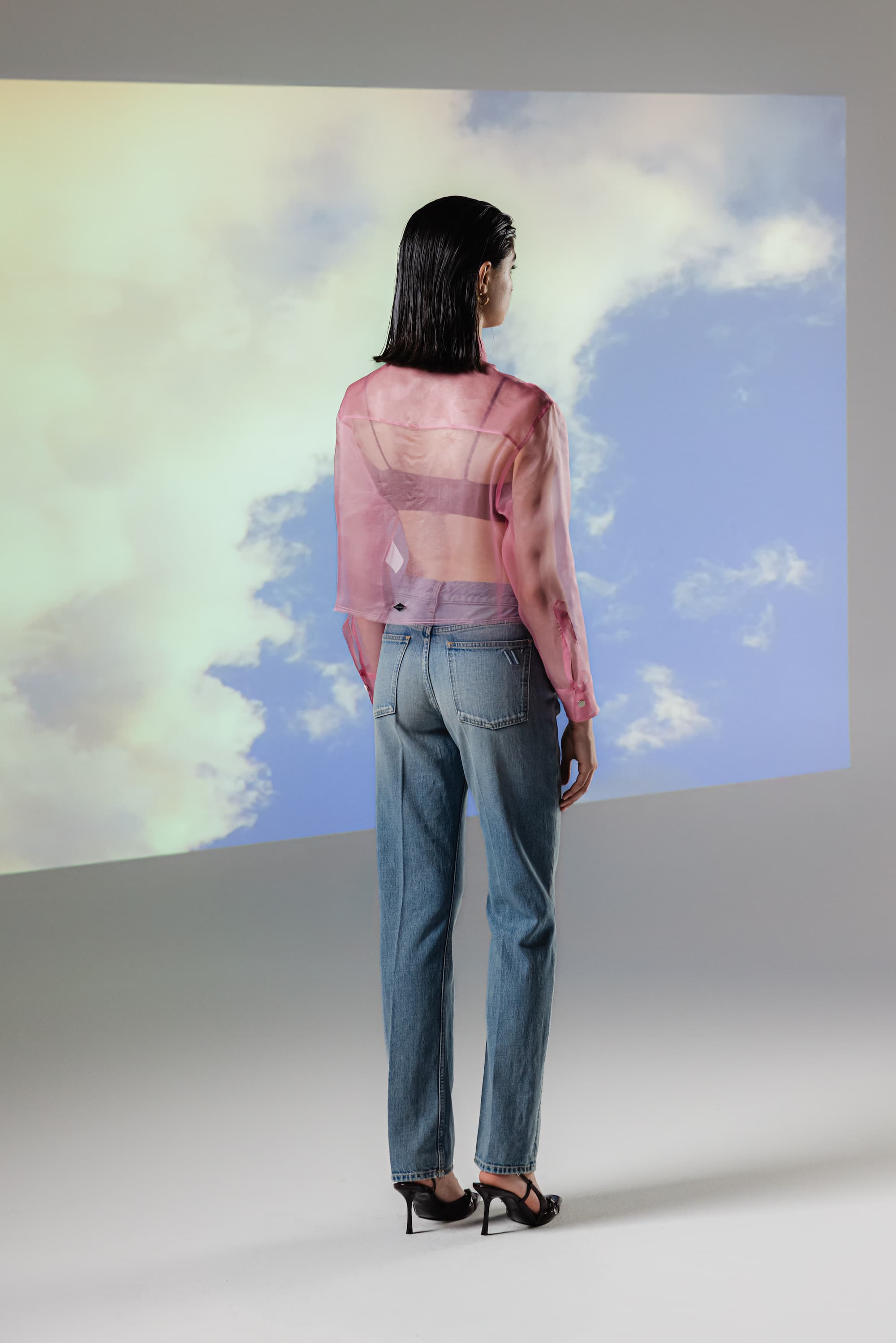 TIFFANY _ STRAIGHT FIT FIVE POCKET DENIM