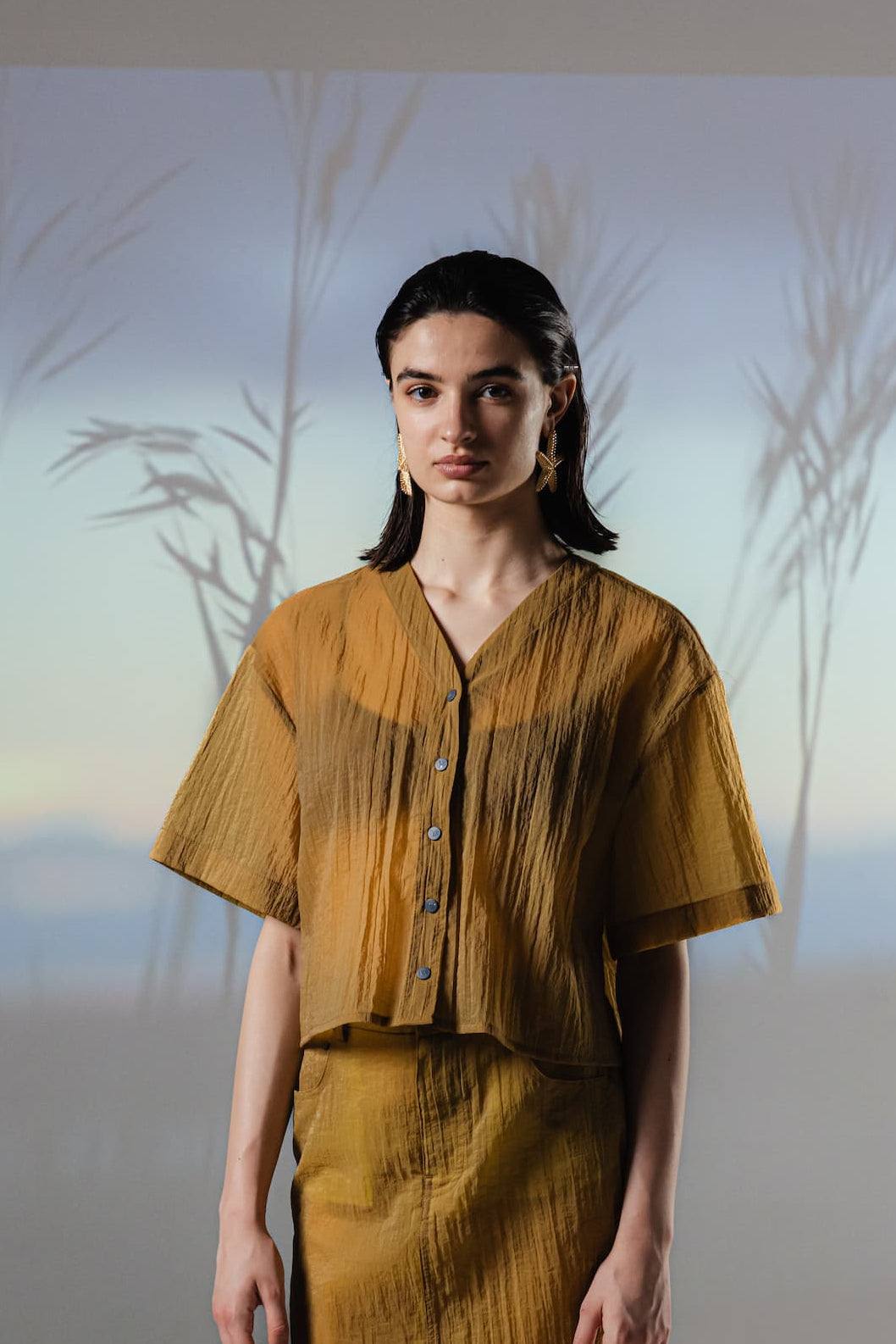 ELIDE _ THREE QUARTER SLEEVE SHIRT