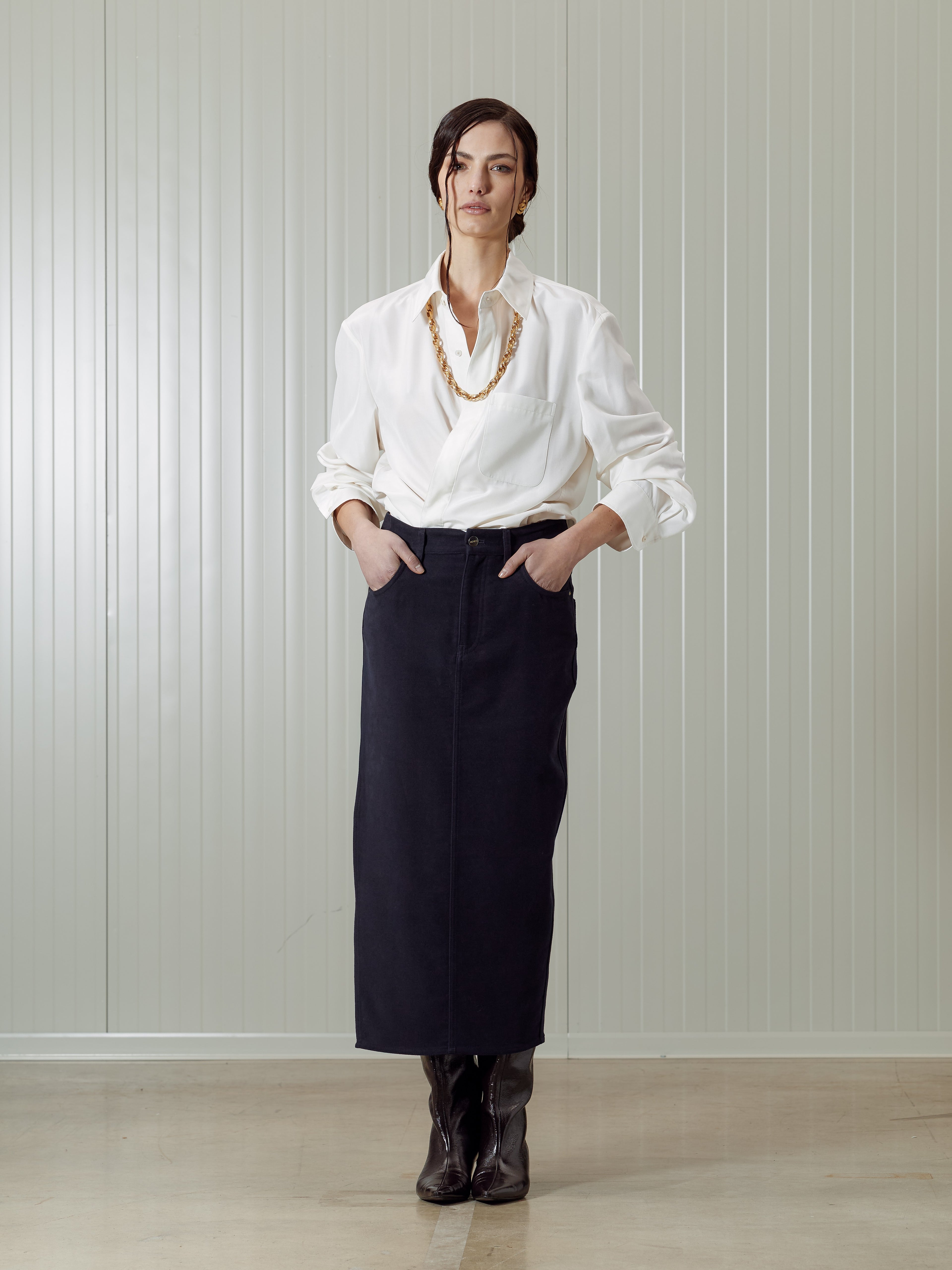 DEA _ WOOL SKIRT
