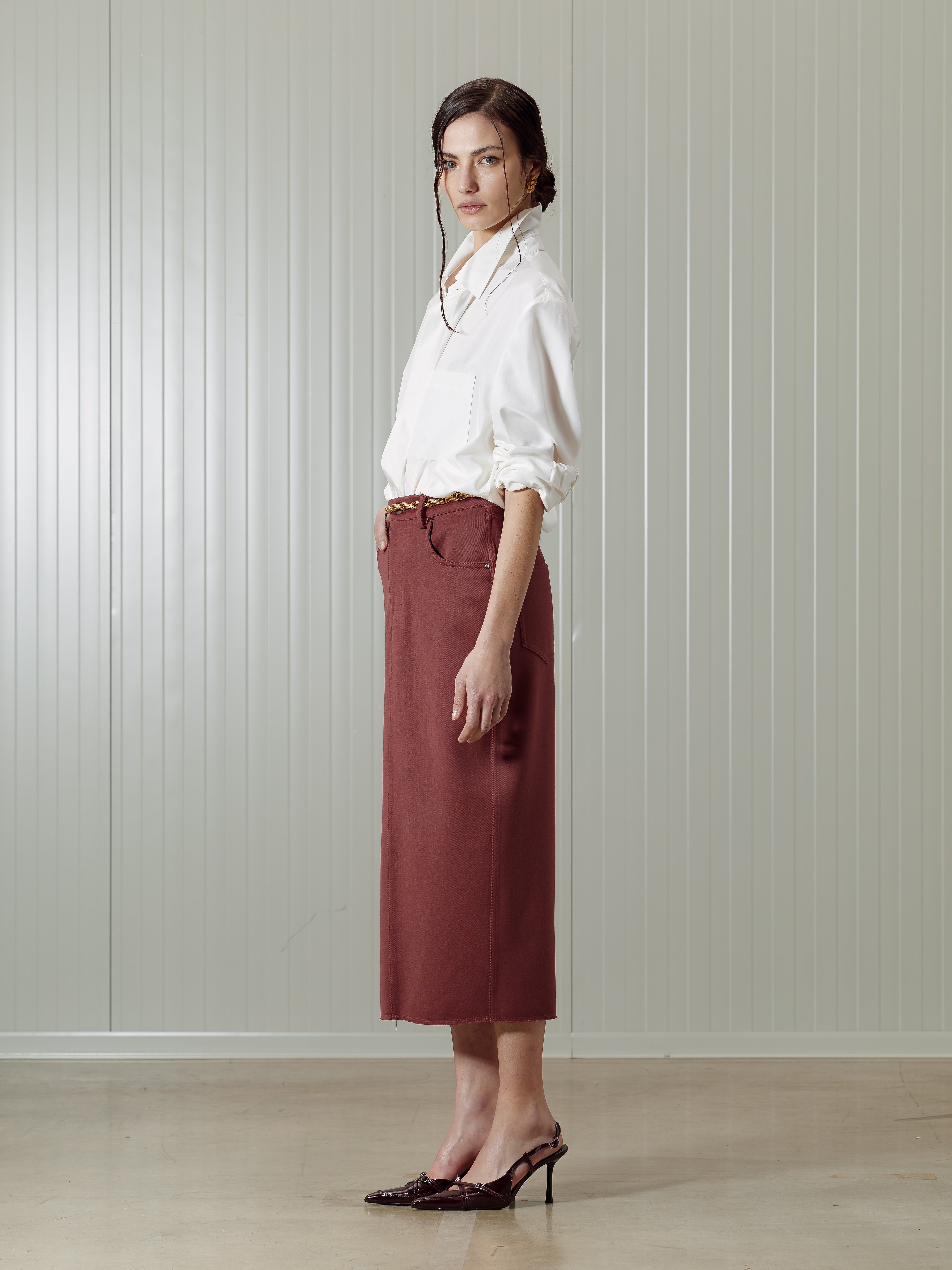 DEA _ WOOL SKIRT