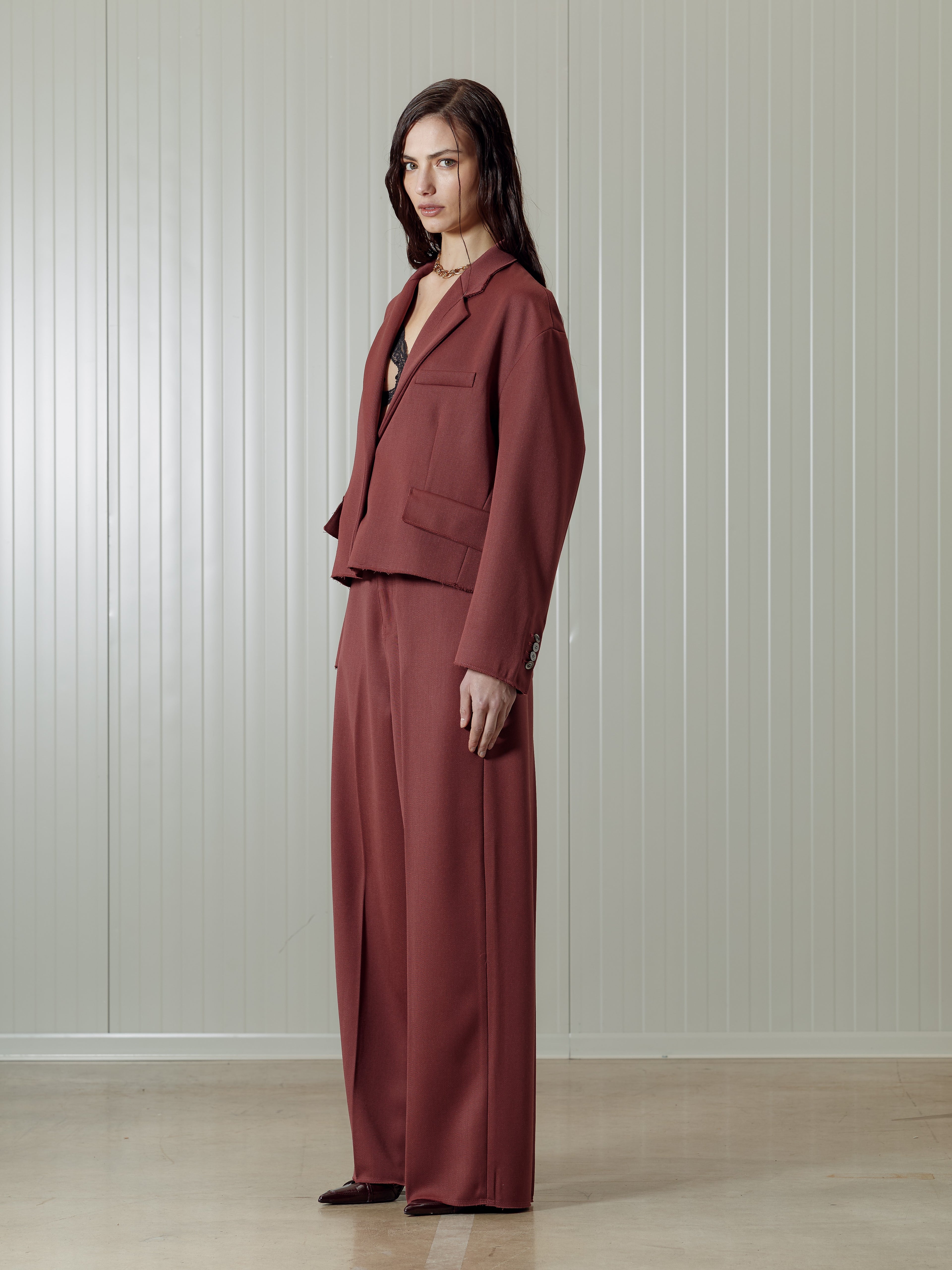 THELMA _ ANTI-FIT WOOL PANT
